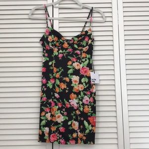 Floral mini dress